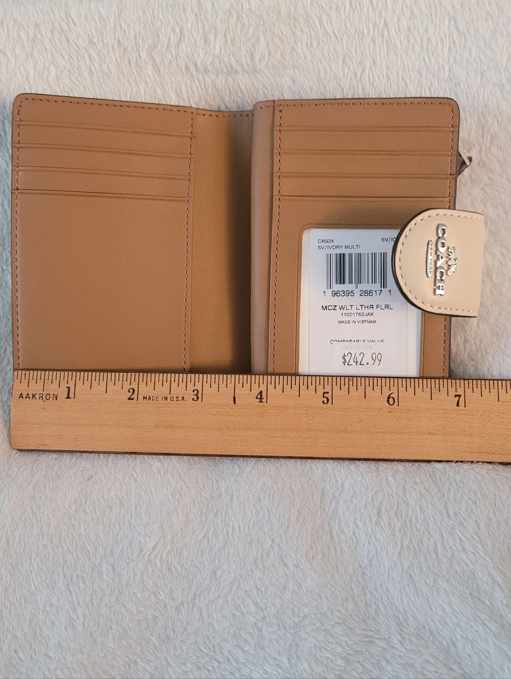 Coach Floral Wallet - Picture 2 of 7